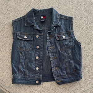 Tommy Hilfiger Blue Denim Vest